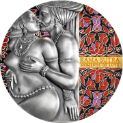 Republic of Cameroon KAMA SUTRA II series MOMENTS OF LOVE 3000 Francs 2020 Silver Coin 3 oz